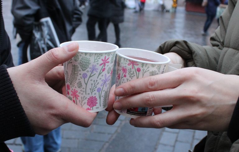 Come enjoy a warm cup of glögg at the Old Great Square’s Christmas!